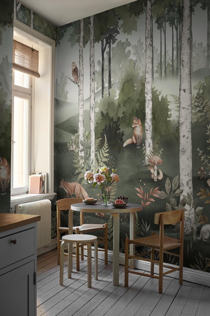 Wild Forest Mural