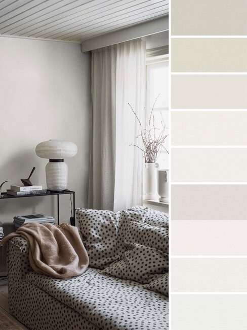 Linen ljusa neutrala toner A4