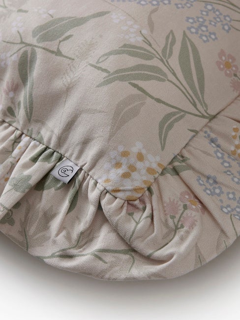 Flora Kuddfodral Volang 50x50